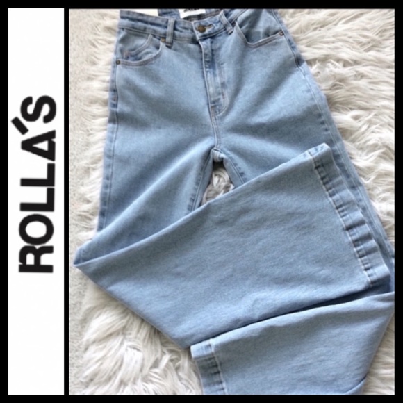 🎉SALE🎉NWT ⭐️HP Rolla’s High Rise Flare Jeans - Picture 6 of 11